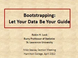 Bootstrapping: