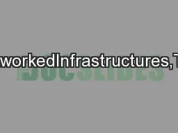 SplinteringUrbanism:NetworkedInfrastructures,TechnologicalMobilities,a