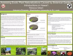 Assessing Exotic Plant Naturalizations Caused by Botanical