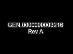 GEN.0000000003216 Rev A 