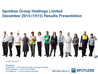 Spotless Group Holdings Limited