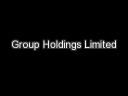 Group Holdings Limited