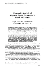 INTERNATIONAL JOURNAL Sprint Performance: Inc., Ocala, the performance
