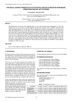 AUTEX Research Journal, Vol. 9, No1, March 2009 