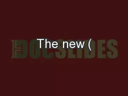 PPT-The new ( thumbnail