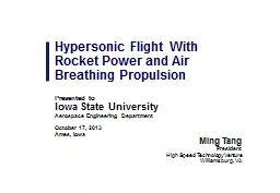 Hypersonic Flight With