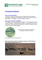 RYEGRASS STAGGERS