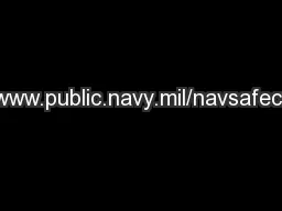 1 www.public.navy.mil/navsafecen