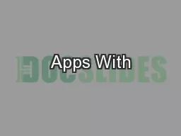 Apps With