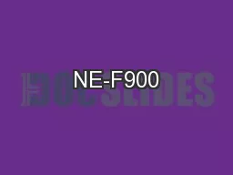NE-F900