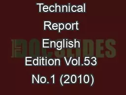 Yokogawa Technical Report English Edition Vol.53 No.1 (2010)