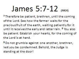 James 5:7-