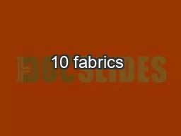 10 fabrics ∙ 10 blocks ∙ 10 years