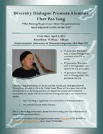 KHPRQJSHULHQFHRZWKHJHQHUDWLRQV KDYHDGMXVWHGWROLIHLQWKH Cher Pao Vang presentation will