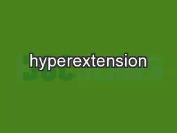 hyperextension