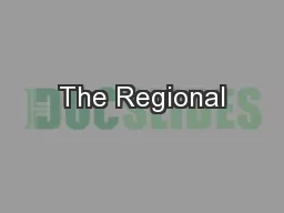 The Regional