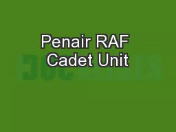 Penair RAF Cadet Unit