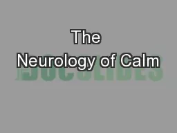 The Neurology of Calm