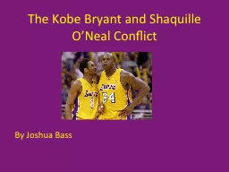 The Kobe Bryant and Shaquille O’Neal Conflict