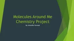 Molecules Around Me Chemistry Project