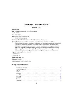2stratication-package