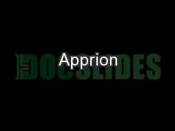 Apprion
