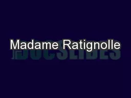 Madame Ratignolle