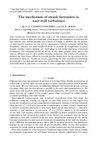 Mechanismofstreakformationinnear-wallturbulenceKasagi,N.,Tomita,Y.&Kur