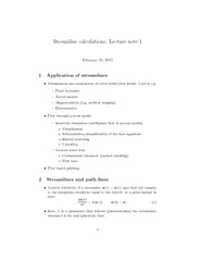 PDF-Streamlinecalculations.Lecturenote1February23,20071Applicationofstream