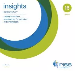 May 2012strengths-based approaches for working