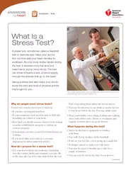 Why do people need stress tests?Doctors use exercise stress tests to 