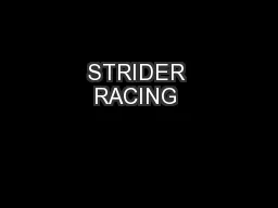 STRIDER RACING 