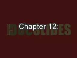 Chapter 12: