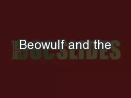 Beowulf and the