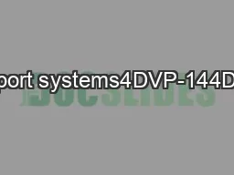 Strut support systems4DVP-144Dimension™ strut systemChanging how