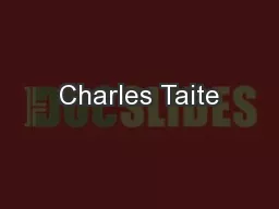 Charles Taite