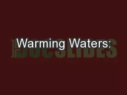 Warming Waters: