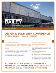 Bailey Metal Products Limited offers2. Sections subject to web crippli