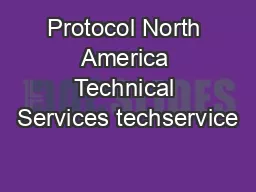 Protocol North America Technical Services techservice