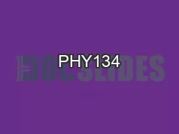 PHY134
