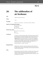 20.The sublimation of TopicTiming
