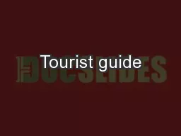 Tourist guide