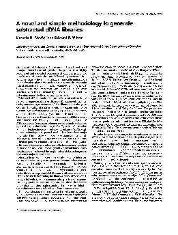 NucleicAcidsResearch,1995,Vol.23,No.132565-2566Anovelandsimplemethodol