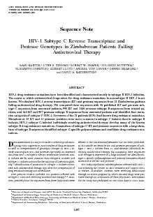 AIDS RESEARCH AND HUMAN RETROVIRUSESVolume 18, Number 18, 2002, pp. 14