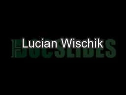Lucian Wischik