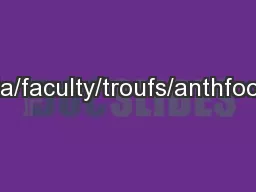 www.d.umn.edu/cla/faculty/troufs/anthfood/aftexts.html#titl