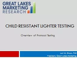 Child resistant Lighter testing