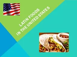 Latin foods