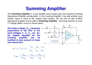 Summing Amplifier