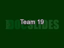 Team 19